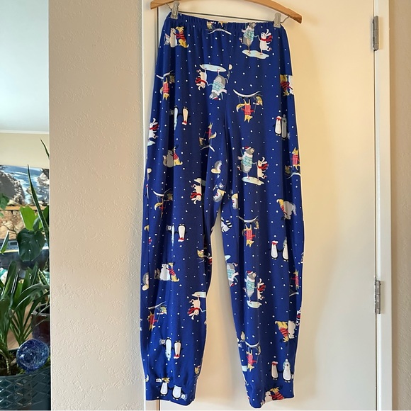 Pajama Set, Size XL, Secret Treasures, blue winter animals - Picture 3 of 10